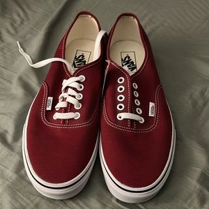 Red Vans